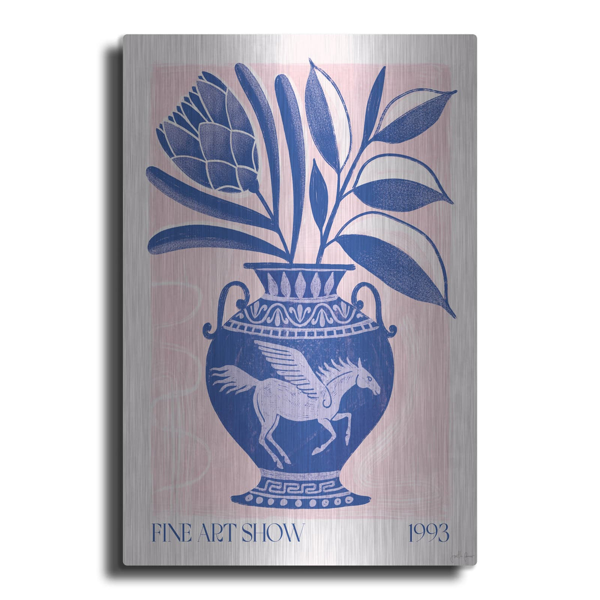 'Fine Art Vase 1' by Janelle Penner – Metal Wall Art