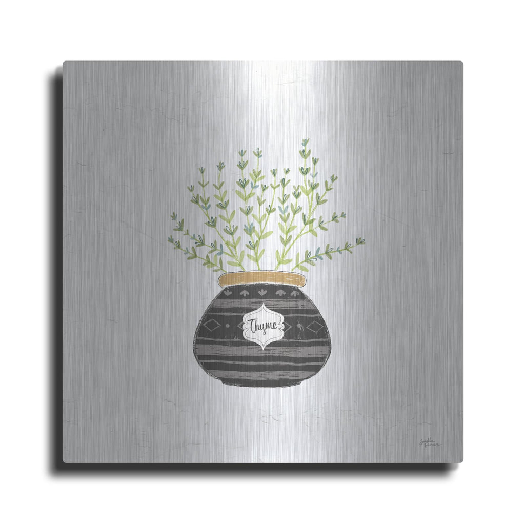 'Fine Herbs 6' by Janelle Penner – Metal Wall Art
