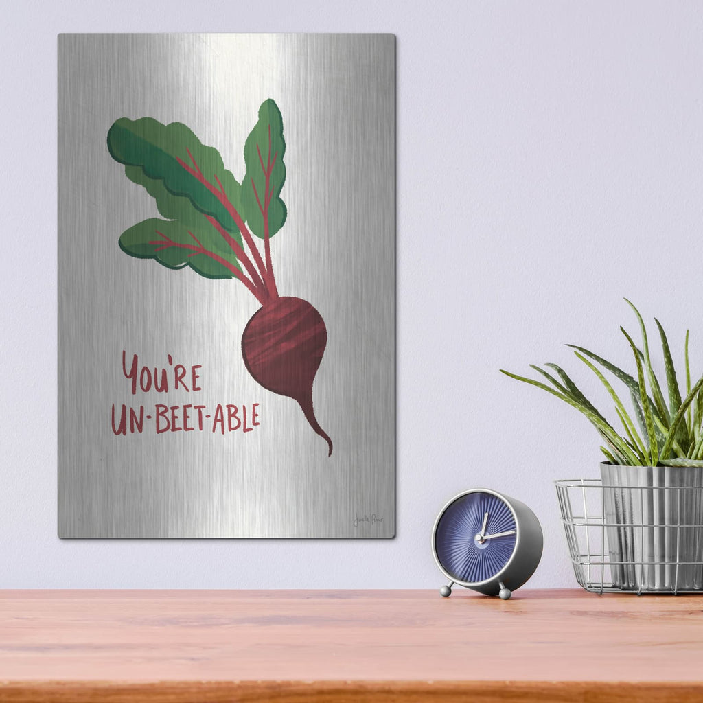 'Veggie Fun 1' by Janelle Penner – Metal Wall Art, 12x16 room view