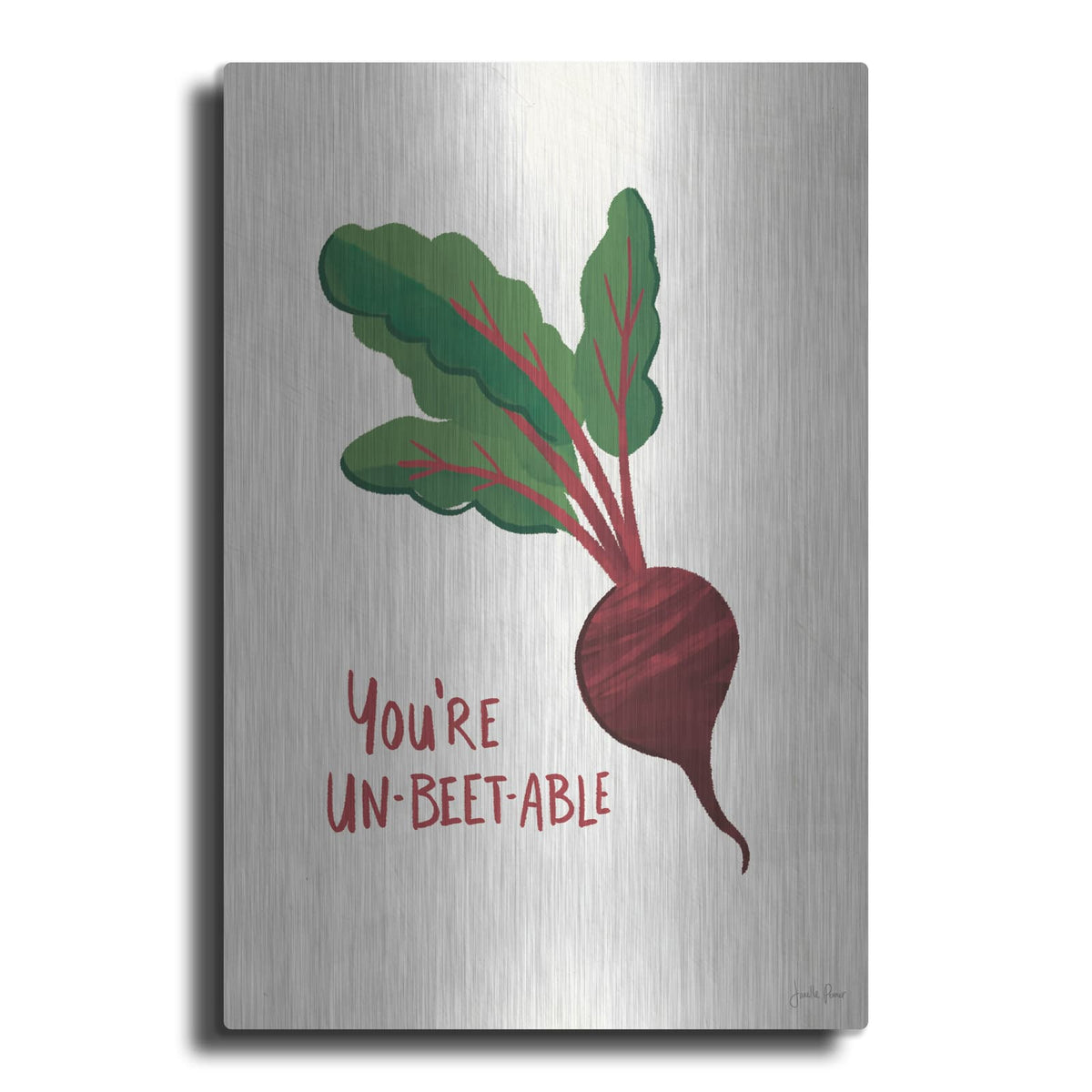'Veggie Fun 1' by Janelle Penner – Metal Wall Art