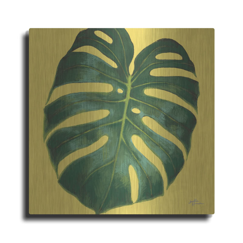 'Welcome To Paradise X3 Yellow' by Janelle Penner – Metal Wall Art