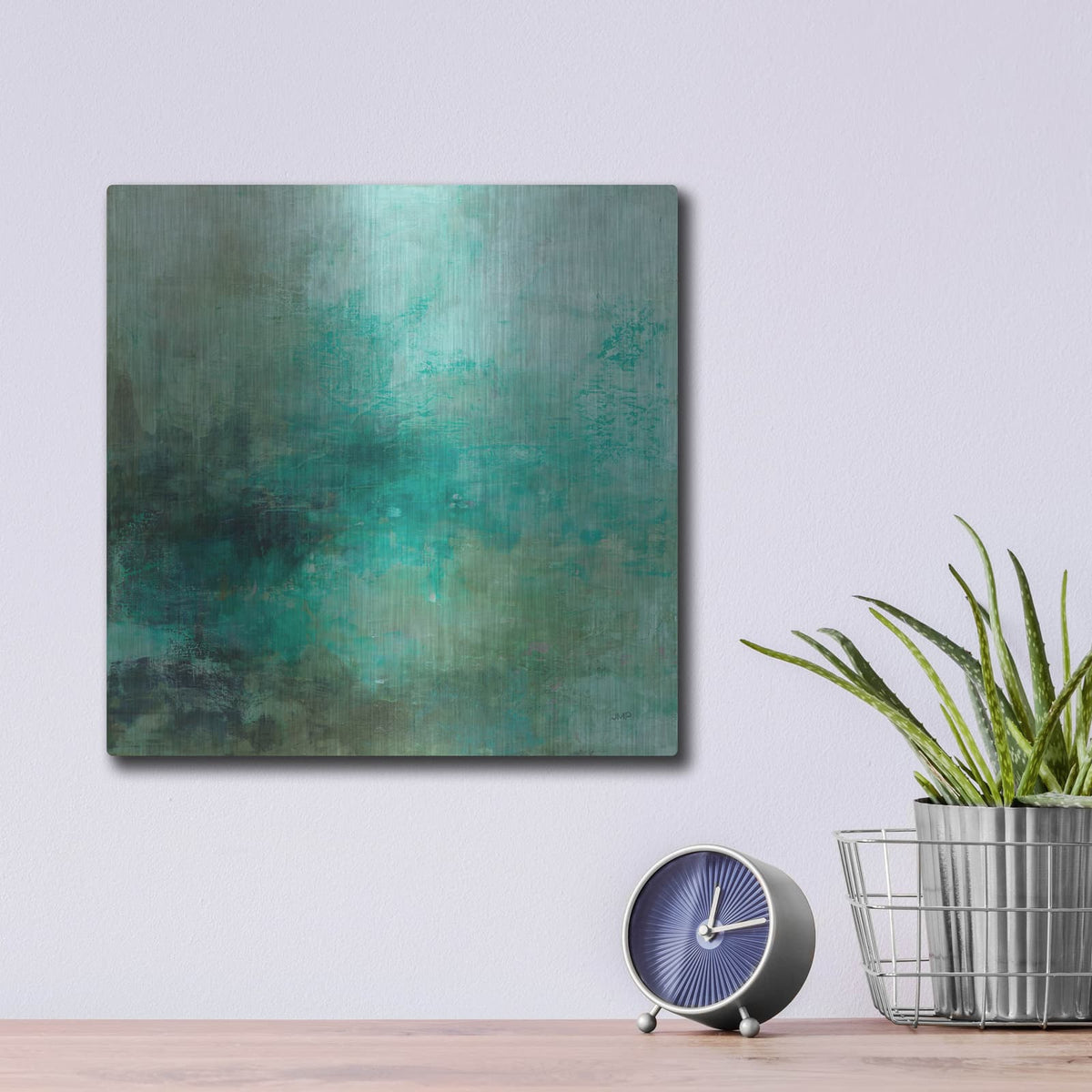 'Adrift' by Julia Purinton – Metal Wall Art, 12x12 room view