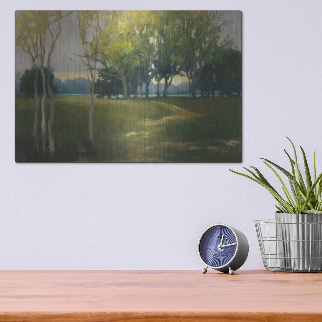 'Again Tomorrow' by Julia Purinton – Metal Wall Art, 16x12 room view