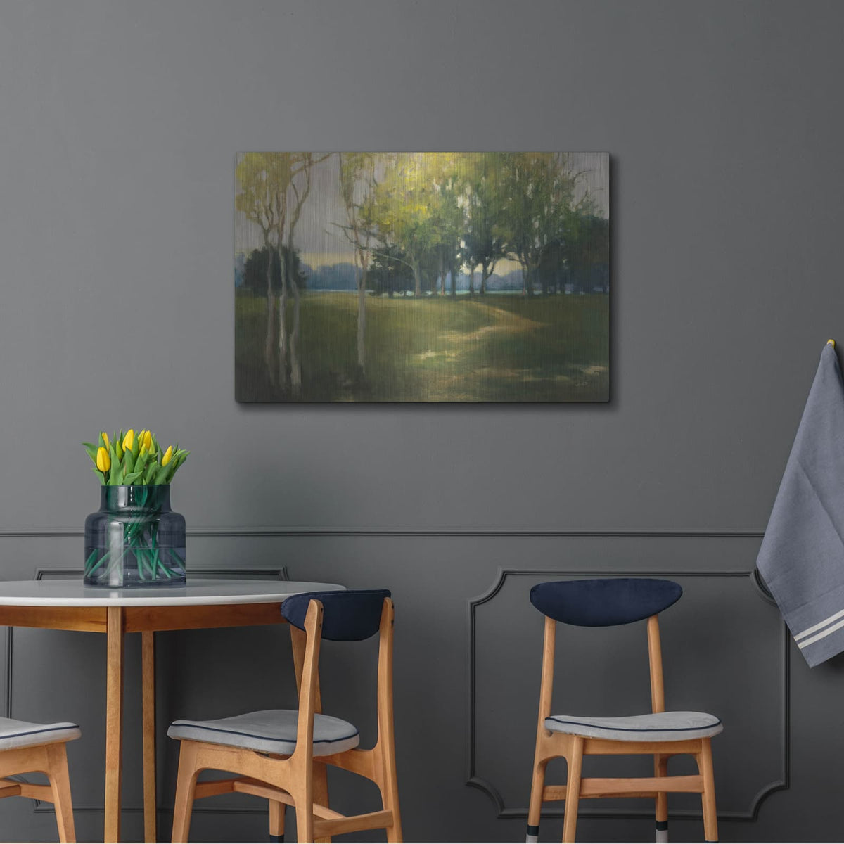 'Again Tomorrow' by Julia Purinton – Metal Wall Art, 36x24 room view