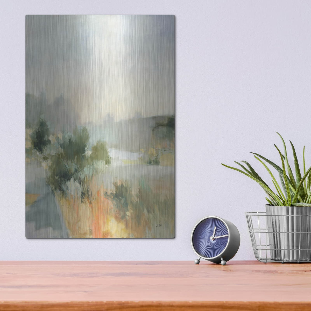 'Along The Path' by Julia Purinton – Metal Wall Art, 12x16 room view