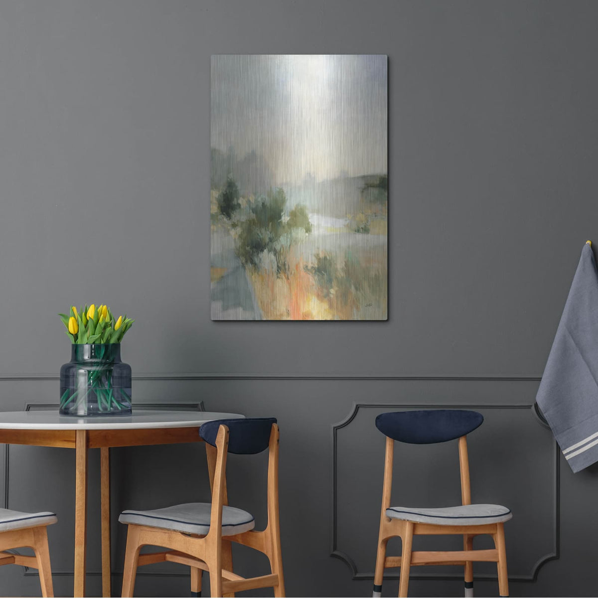 'Along The Path' by Julia Purinton – Metal Wall Art, 24x36 room view