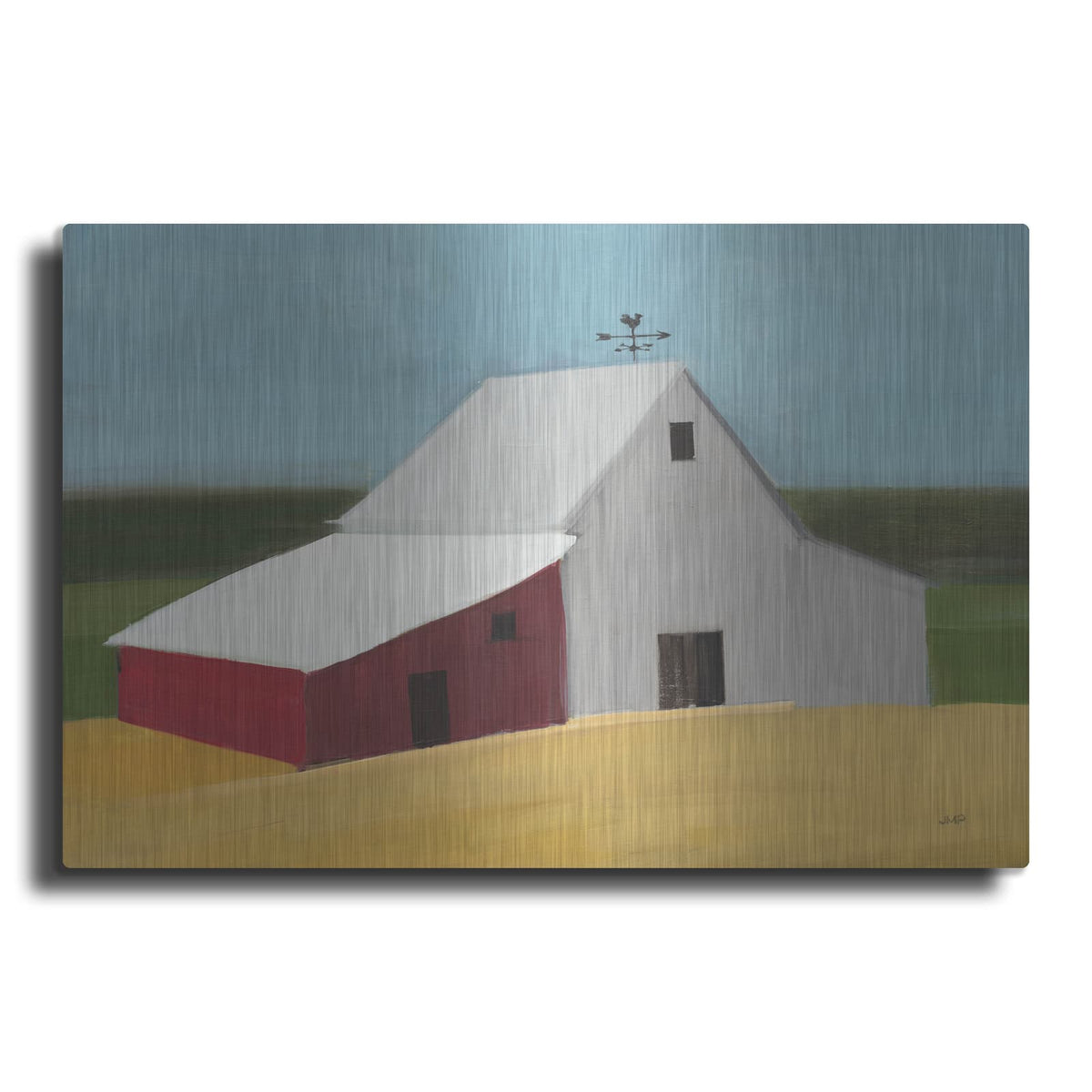 'Americana Barn' by Julia Purinton – Metal Wall Art