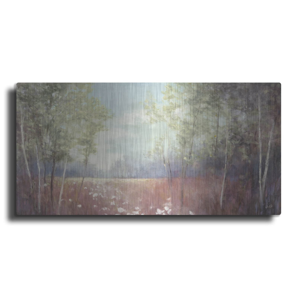 'August Meadow' by Julia Purinton – Metal Wall Art