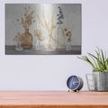 'Autumn Greenhouse 1 Amber' by Julia Purinton – Metal Wall Art, 16x12 room view