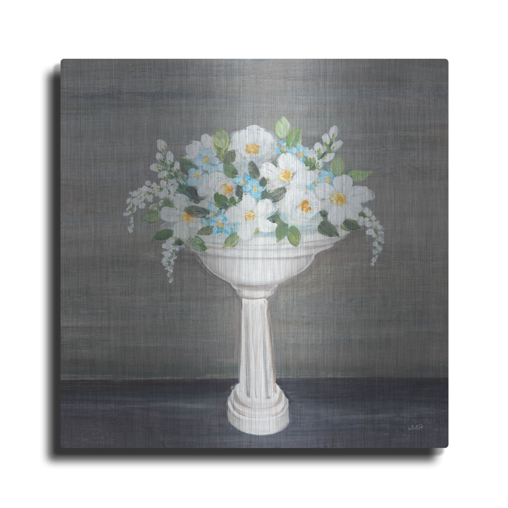 'Blooming Sink' by Julia Purinton – Metal Wall Art