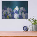 'Bold Hyacinth' by Julia Purinton – Metal Wall Art, 16x12 room view