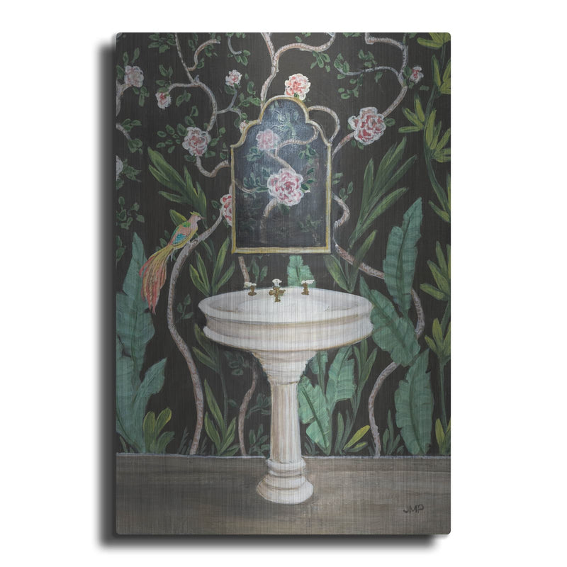 'Botanical Bath 1' by Julia Purinton – Metal Wall Art