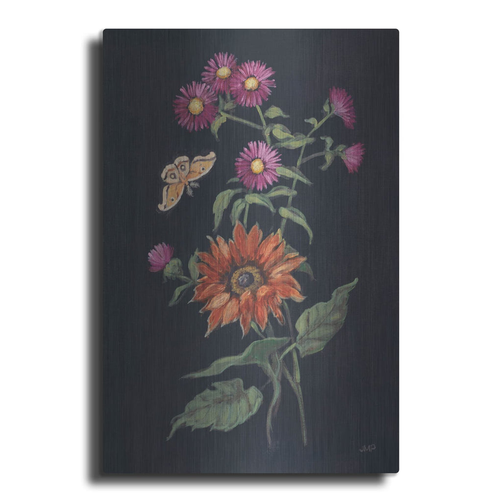 'Botanical Beauty 2 Jewel' by Julia Purinton – Metal Wall Art