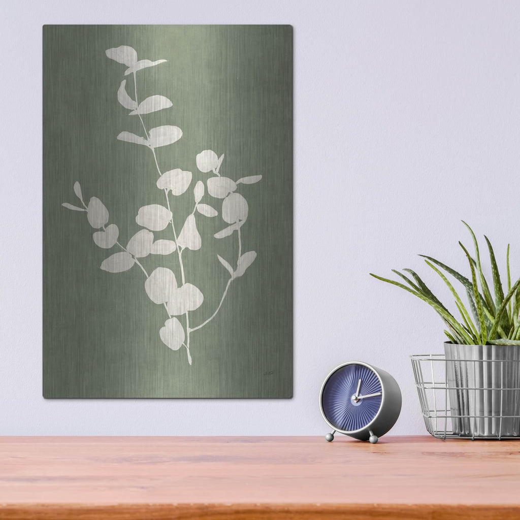 'Botanical Study 2 Neutral' by Julia Purinton – Metal Wall Art, 12x16 room view