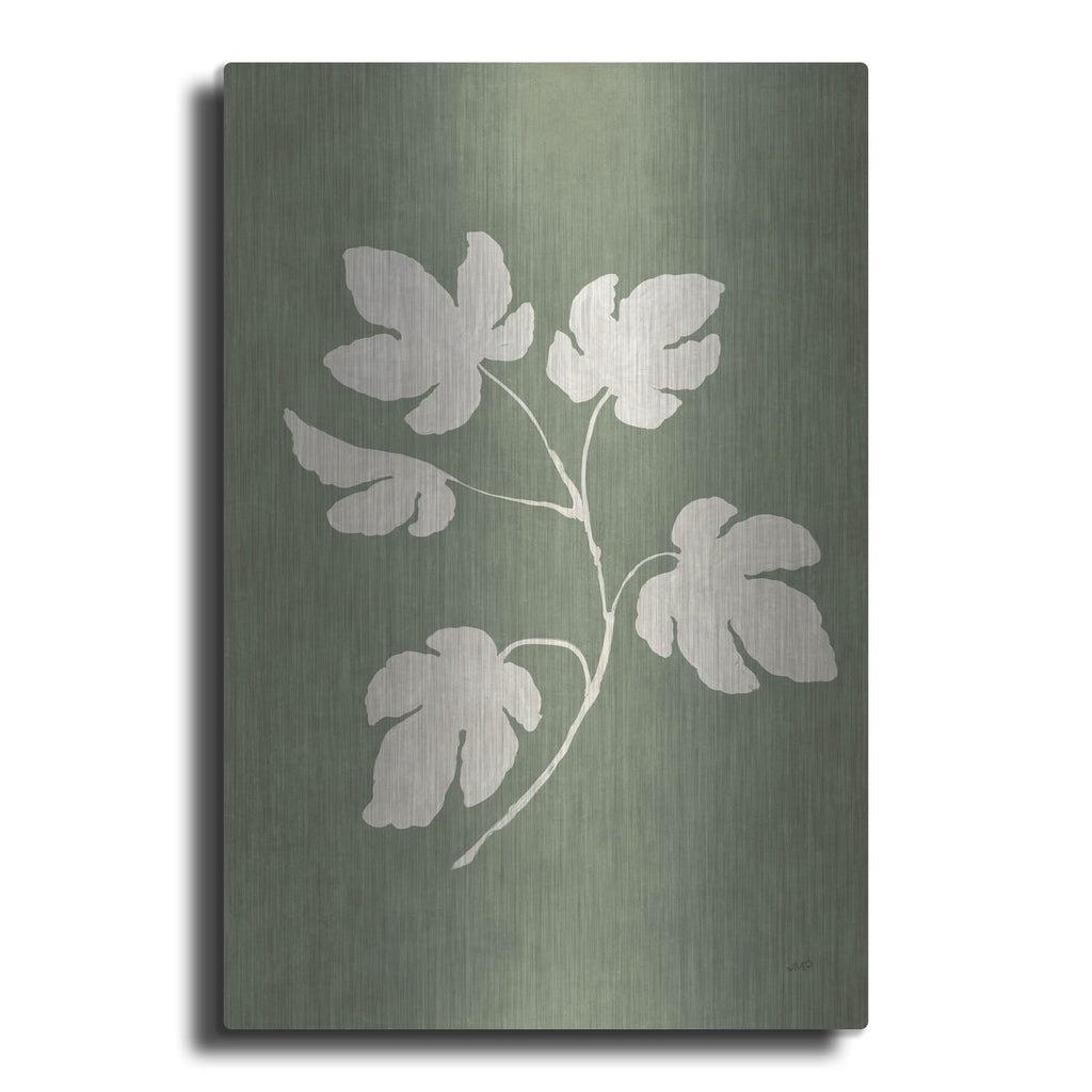 'Botanical Study 3 Gold' by Julia Purinton – Metal Wall Art