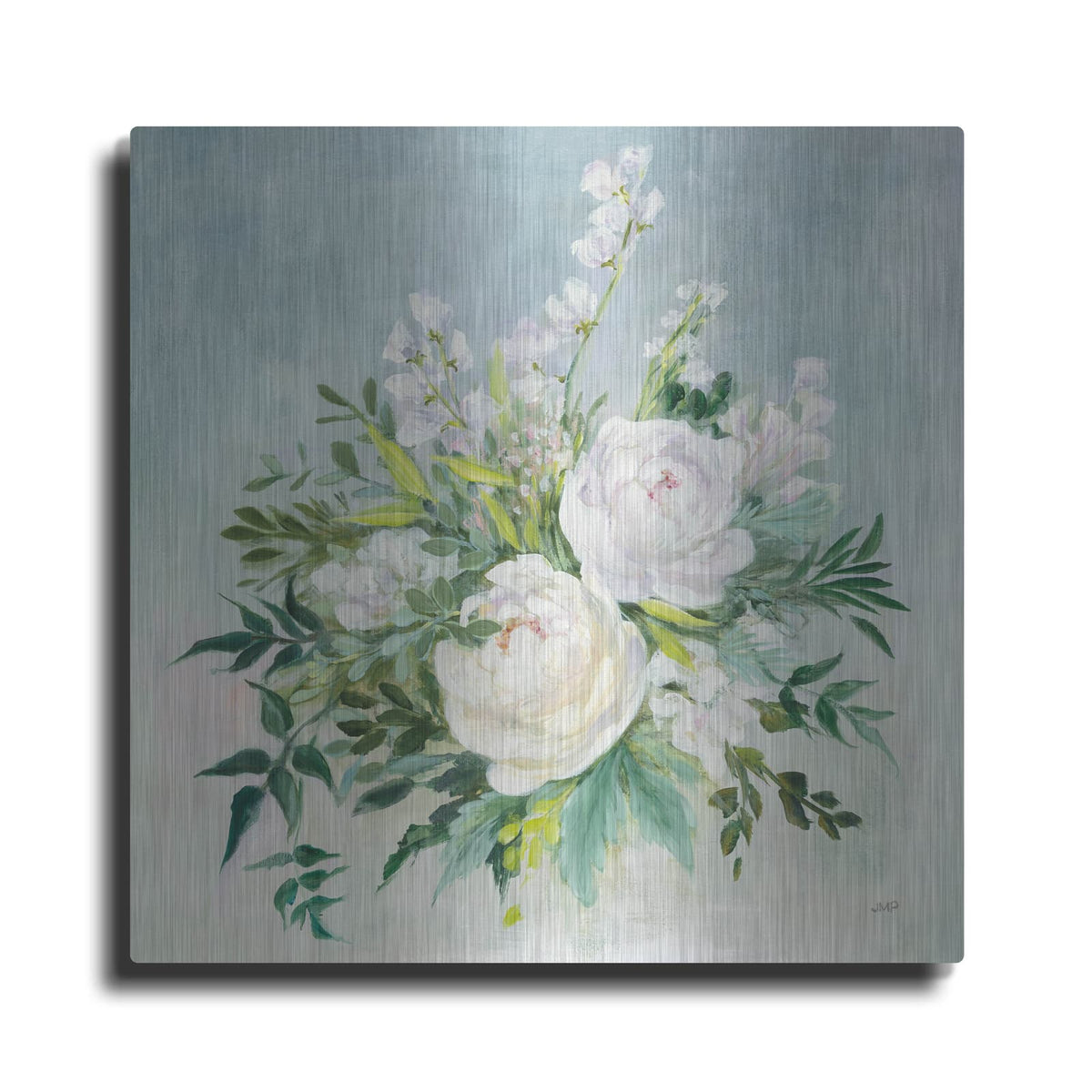 'Bridal Bouquet' by Julia Purinton – Metal Wall Art