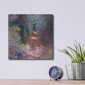 'Coastal Reef 1' by Julia Purinton – Metal Wall Art, 12x12 room view