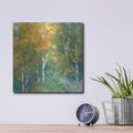 'Confetti 1' by Julia Purinton – Metal Wall Art, 12x12 room view