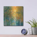 'Confetti 2' by Julia Purinton – Metal Wall Art, 12x12 room view