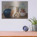 'Cottage Arrangement' by Julia Purinton – Metal Wall Art, 16x12 room view