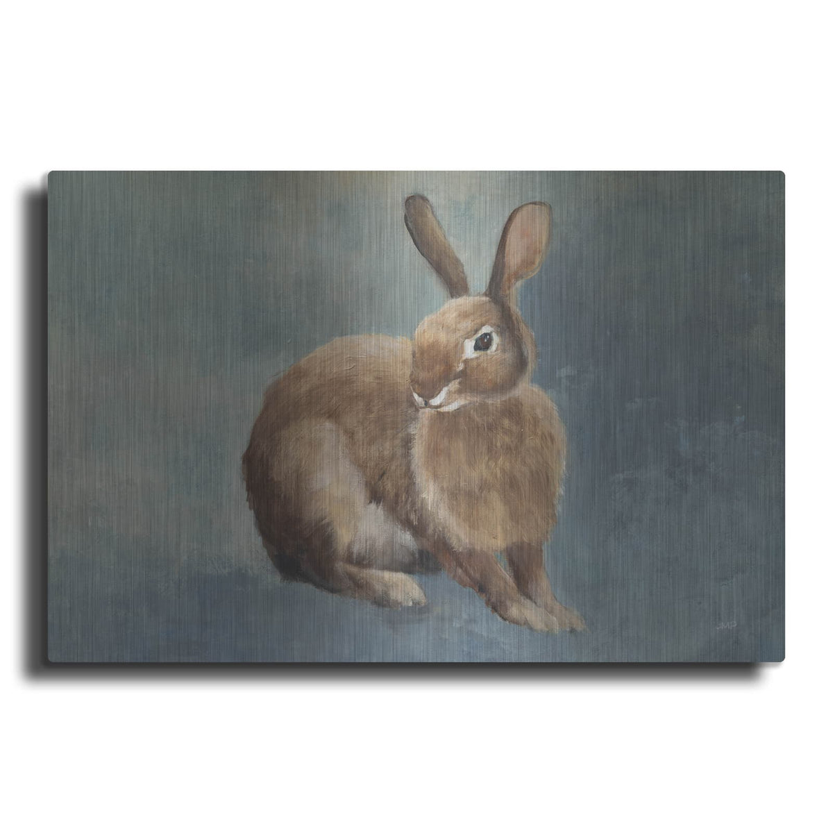 'Country Hare 3' by Julia Purinton – Metal Wall Art