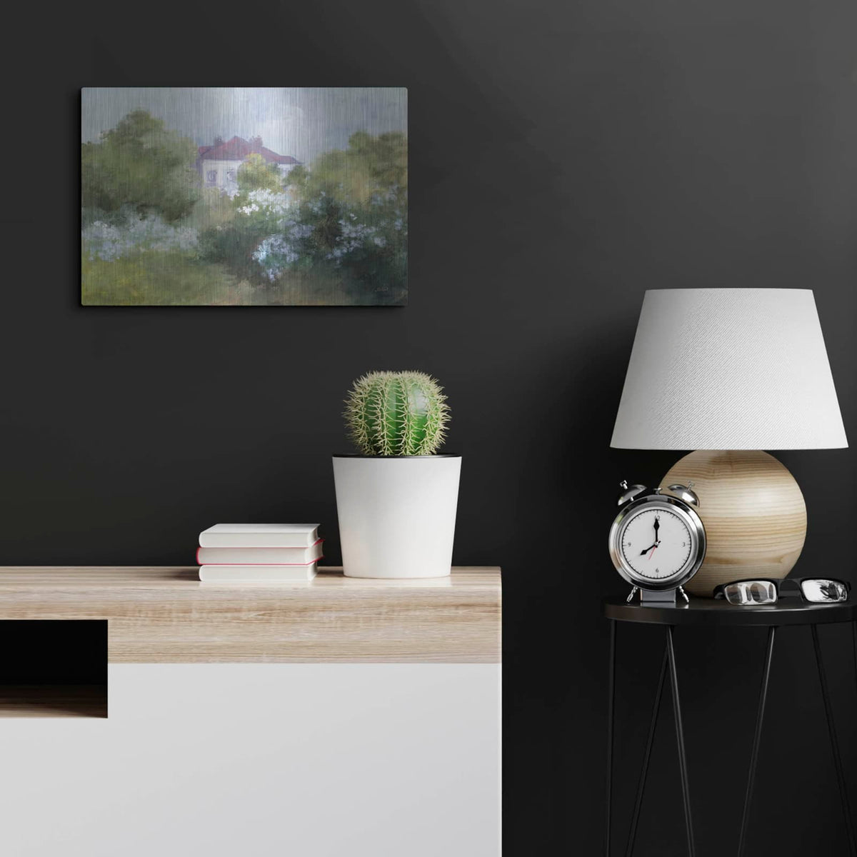 'Countryside Haven' by Julia Purinton – Metal Wall Art, 24x16 room view