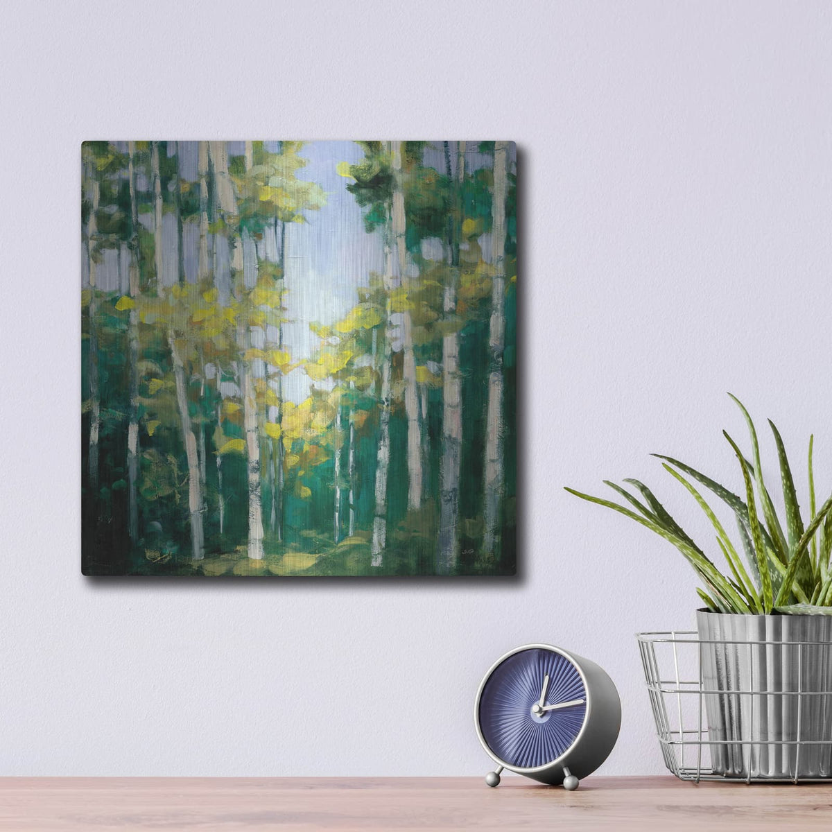 'Cripple Creek' by Julia Purinton – Metal Wall Art, 12x12 room view