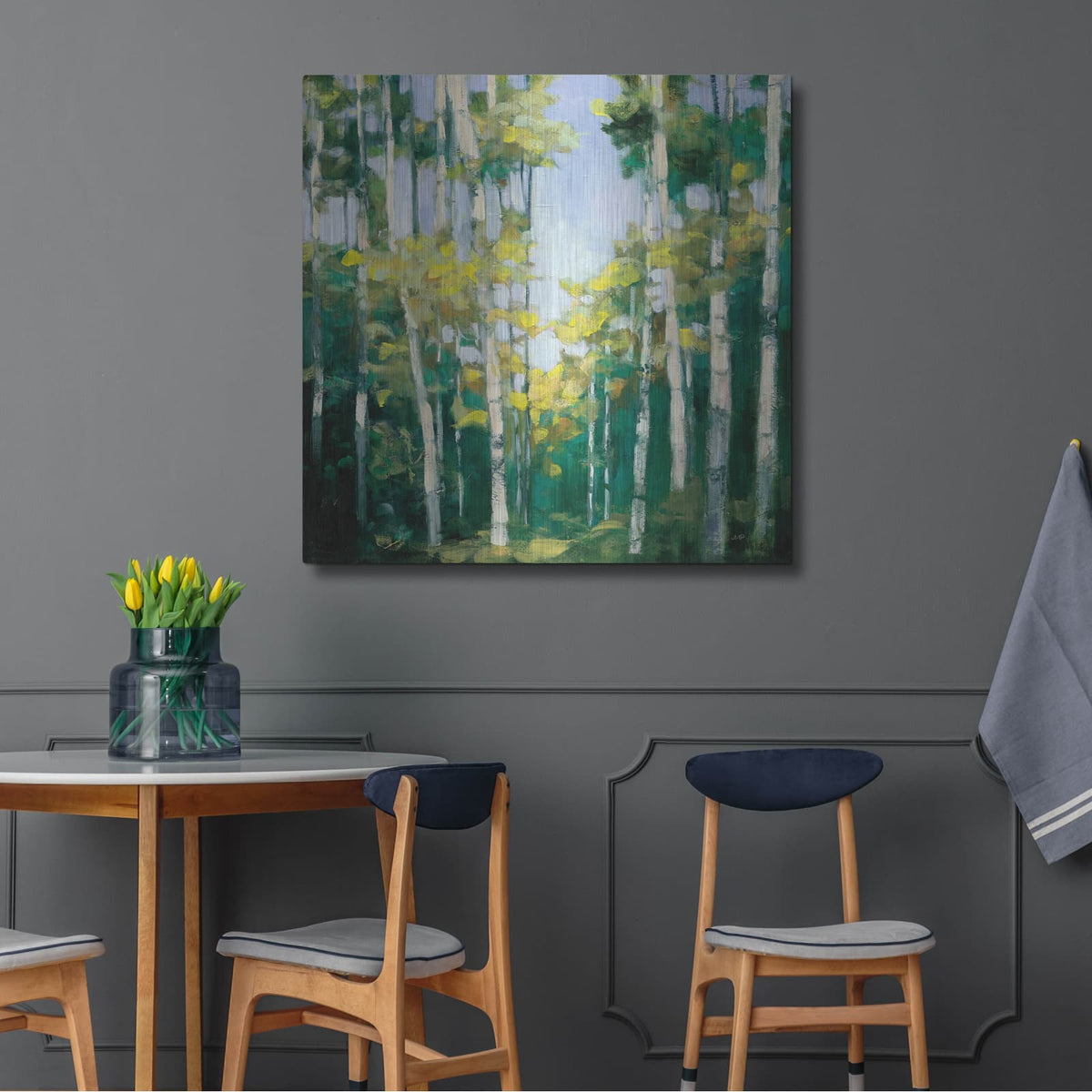 'Cripple Creek' by Julia Purinton – Metal Wall Art, 36x36 room view