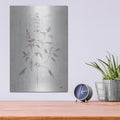 'Delicate Meadow 3' by Julia Purinton – Metal Wall Art, 12x16 room view