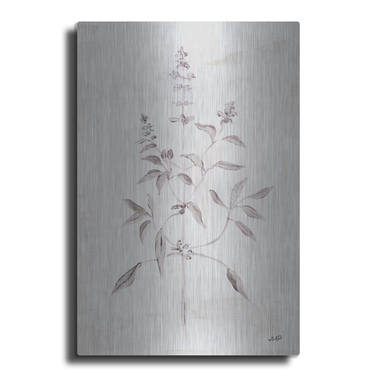 'Delicate Meadow 3' by Julia Purinton – Metal Wall Art