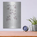 'Delicate Meadow 4' by Julia Purinton – Metal Wall Art, 12x16 room view