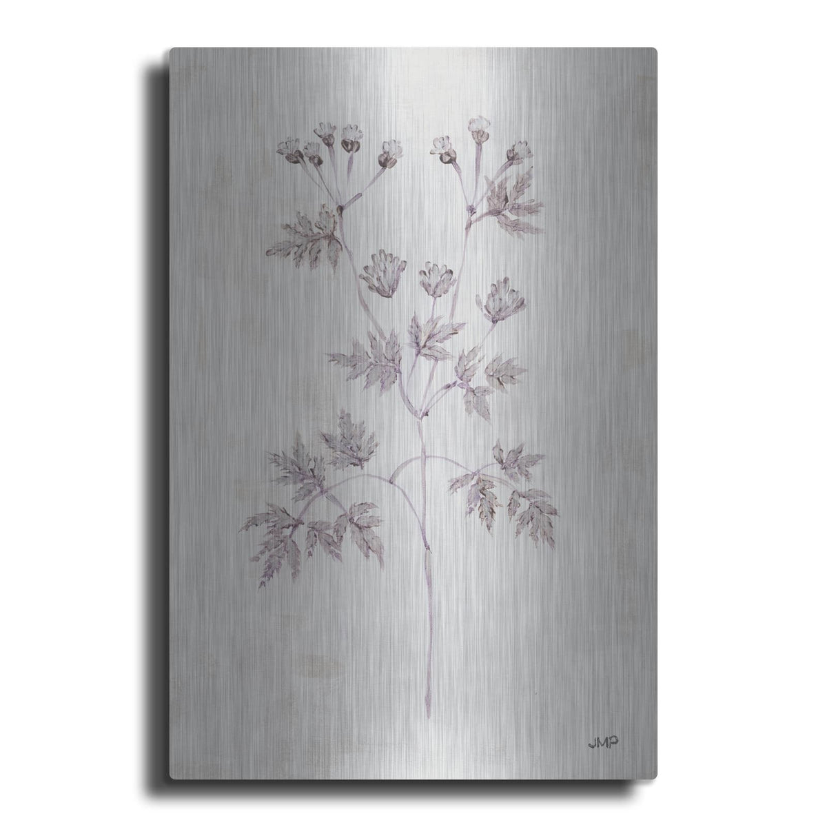 'Delicate Meadow 4' by Julia Purinton – Metal Wall Art
