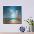 'Down The Path' by Julia Purinton – Metal Wall Art, 12x12 room view