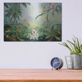 'Dreamy Tropics' by Julia Purinton – Metal Wall Art, 16x12 room view