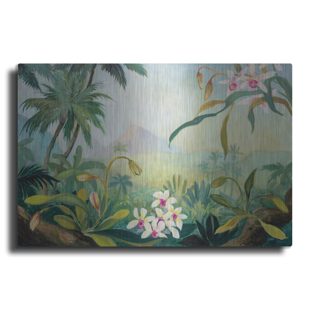 'Dreamy Tropics' by Julia Purinton – Metal Wall Art