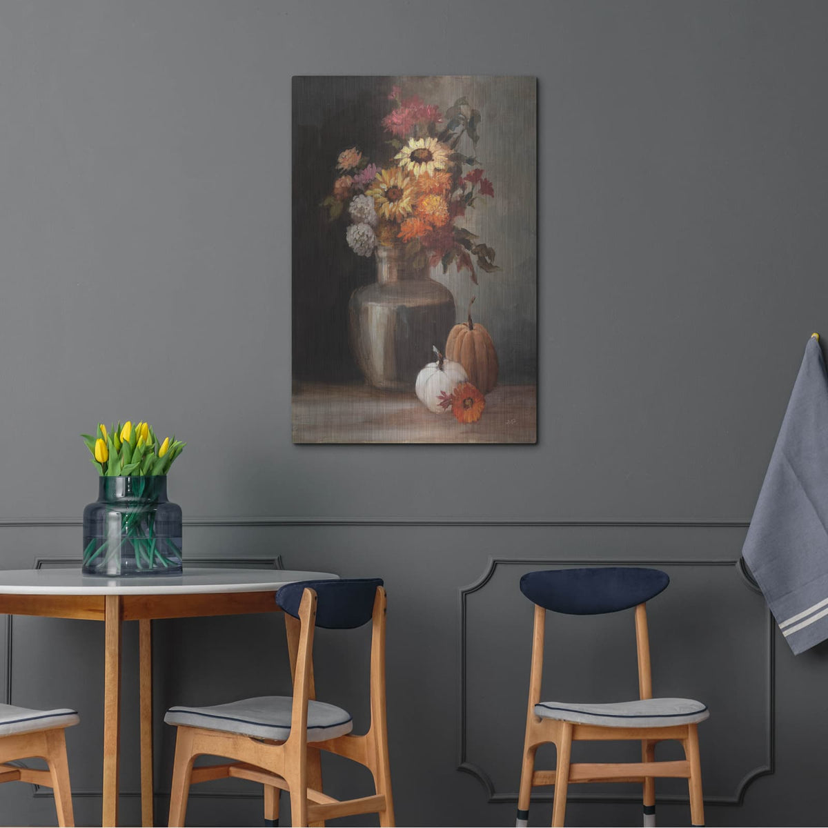 'Echoes Of Autumn' by Julia Purinton – Metal Wall Art, 24x36 room view