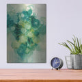 'Emerald Pilea 2' by Julia Purinton – Metal Wall Art, 12x16 room view