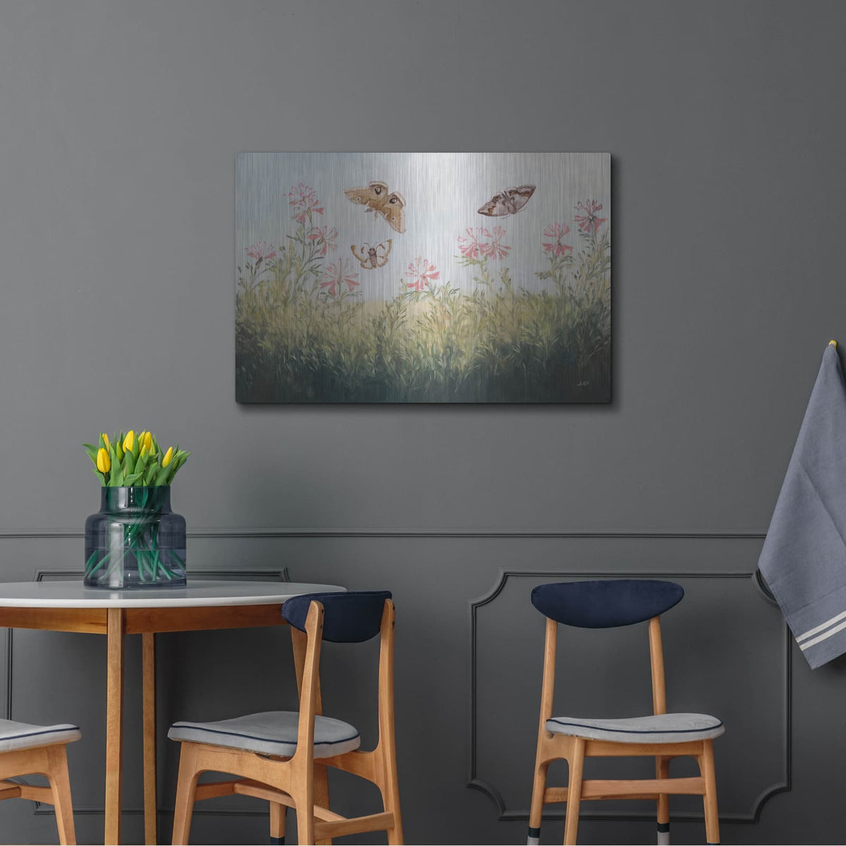 'Fallow Field' by Julia Purinton – Metal Wall Art, 36x24 room view