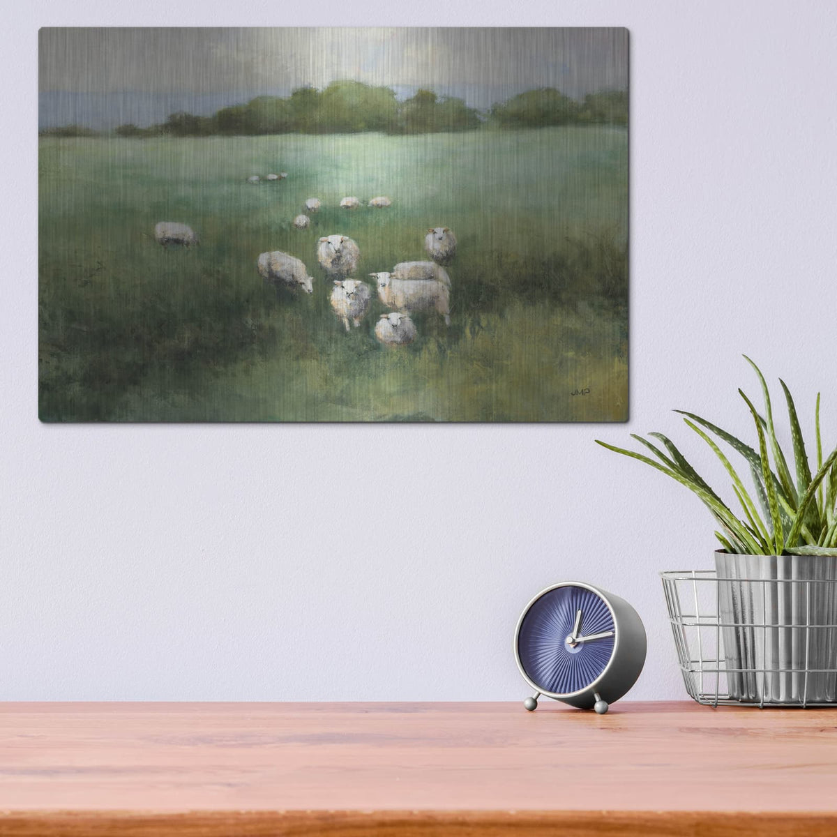 'Field Day' by Julia Purinton – Metal Wall Art, 16x12 room view