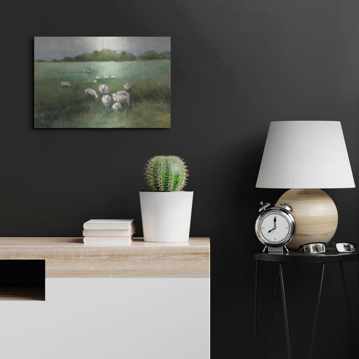 'Field Day' by Julia Purinton – Metal Wall Art, 24x16 room view