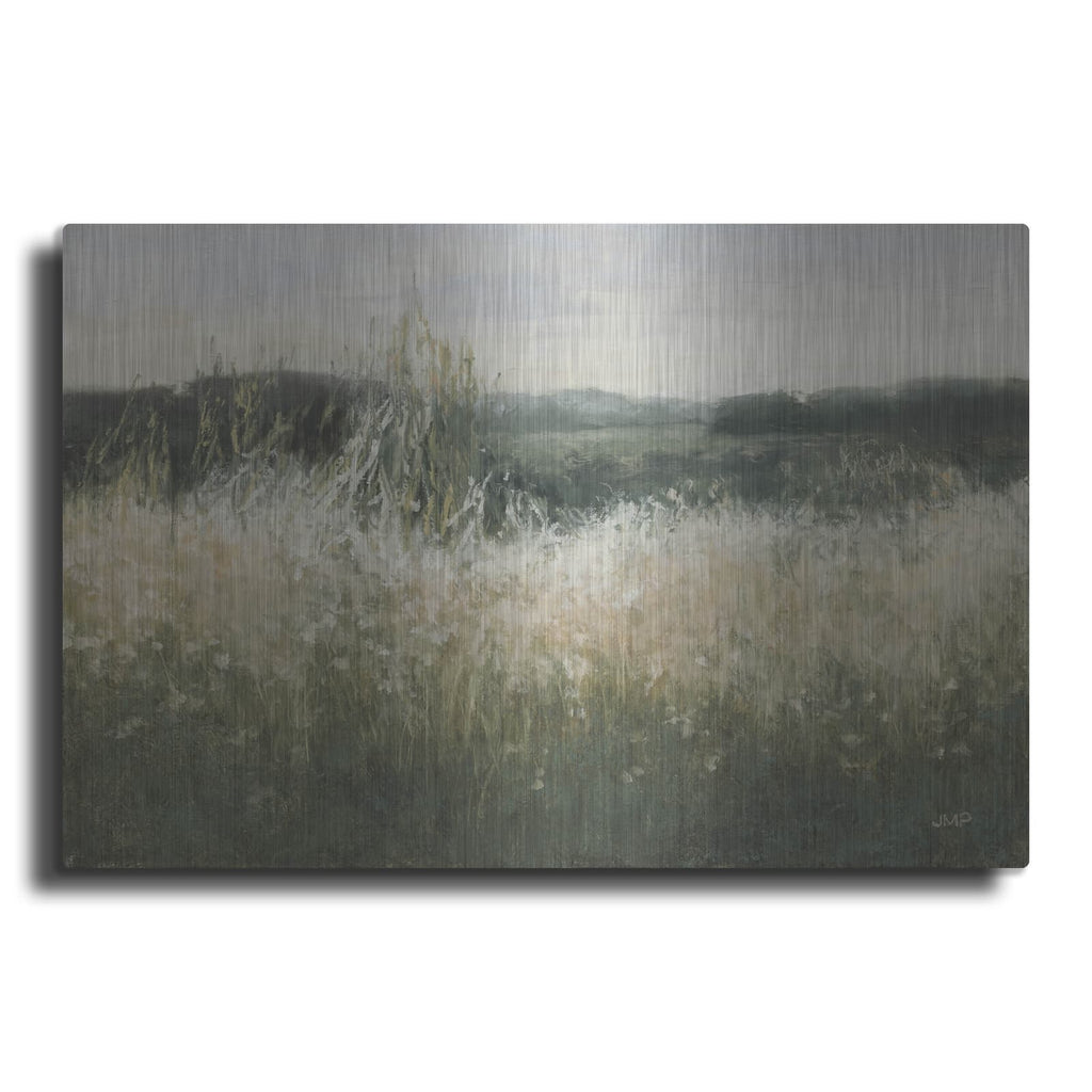 'Field View Neutral' by Julia Purinton – Metal Wall Art