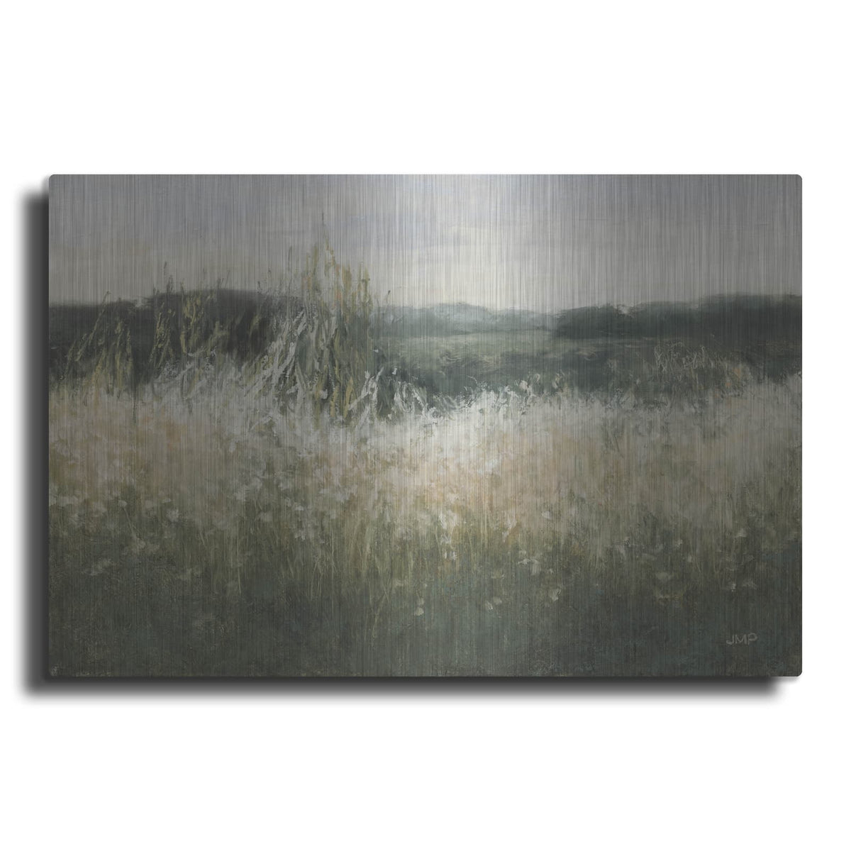 'Field View Neutral' by Julia Purinton – Metal Wall Art