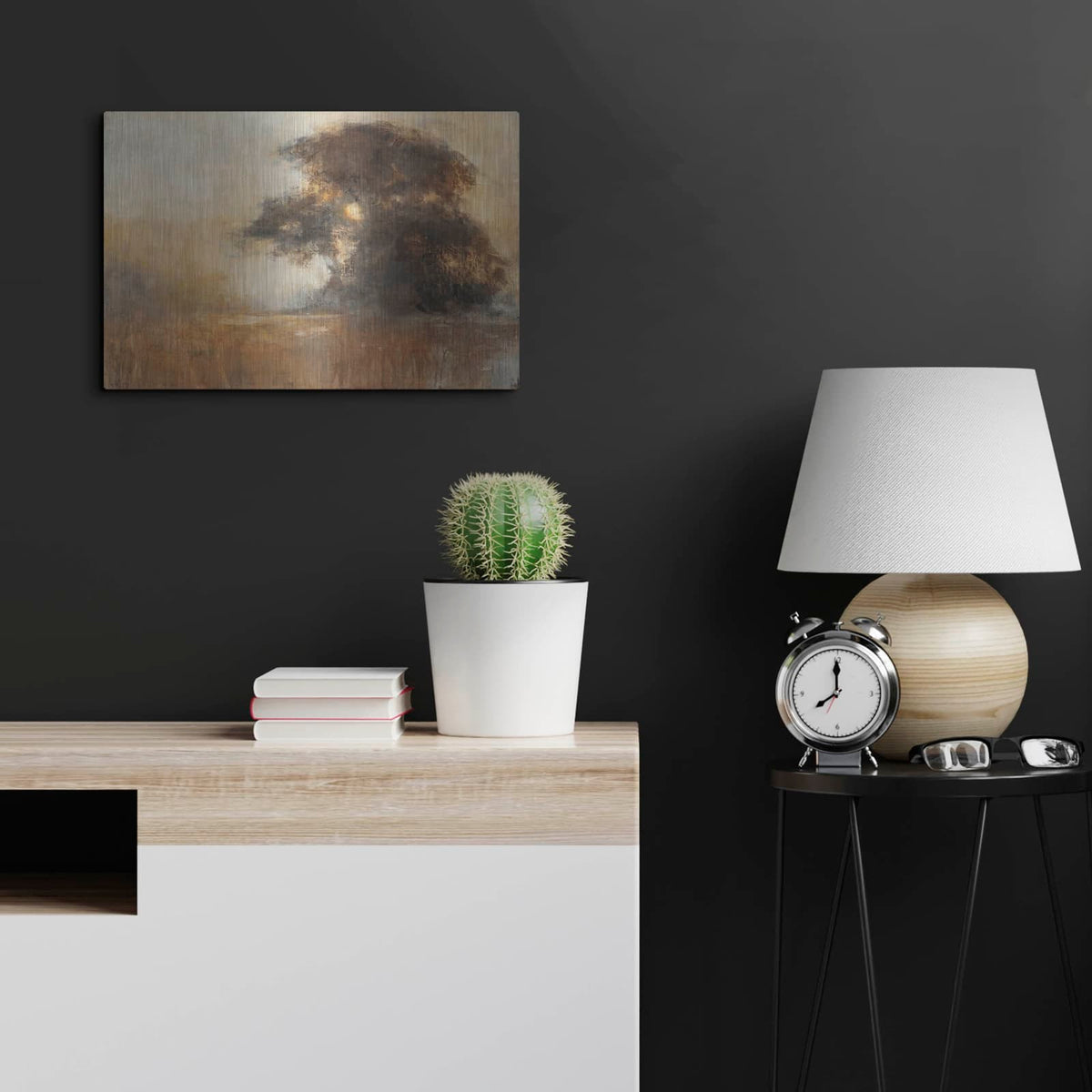 'First Light 1' by Julia Purinton – Metal Wall Art, 24x16 room view