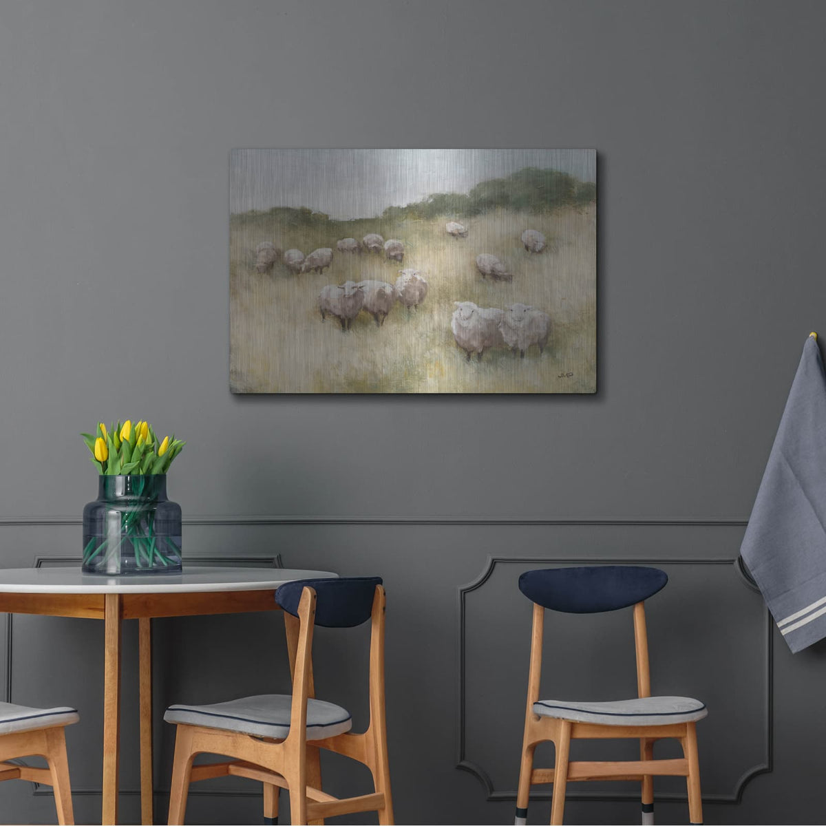 'Flock' by Julia Purinton – Metal Wall Art, 36x24 room view