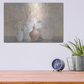 'Gentle Still Life' by Julia Purinton – Metal Wall Art, 16x12 room view