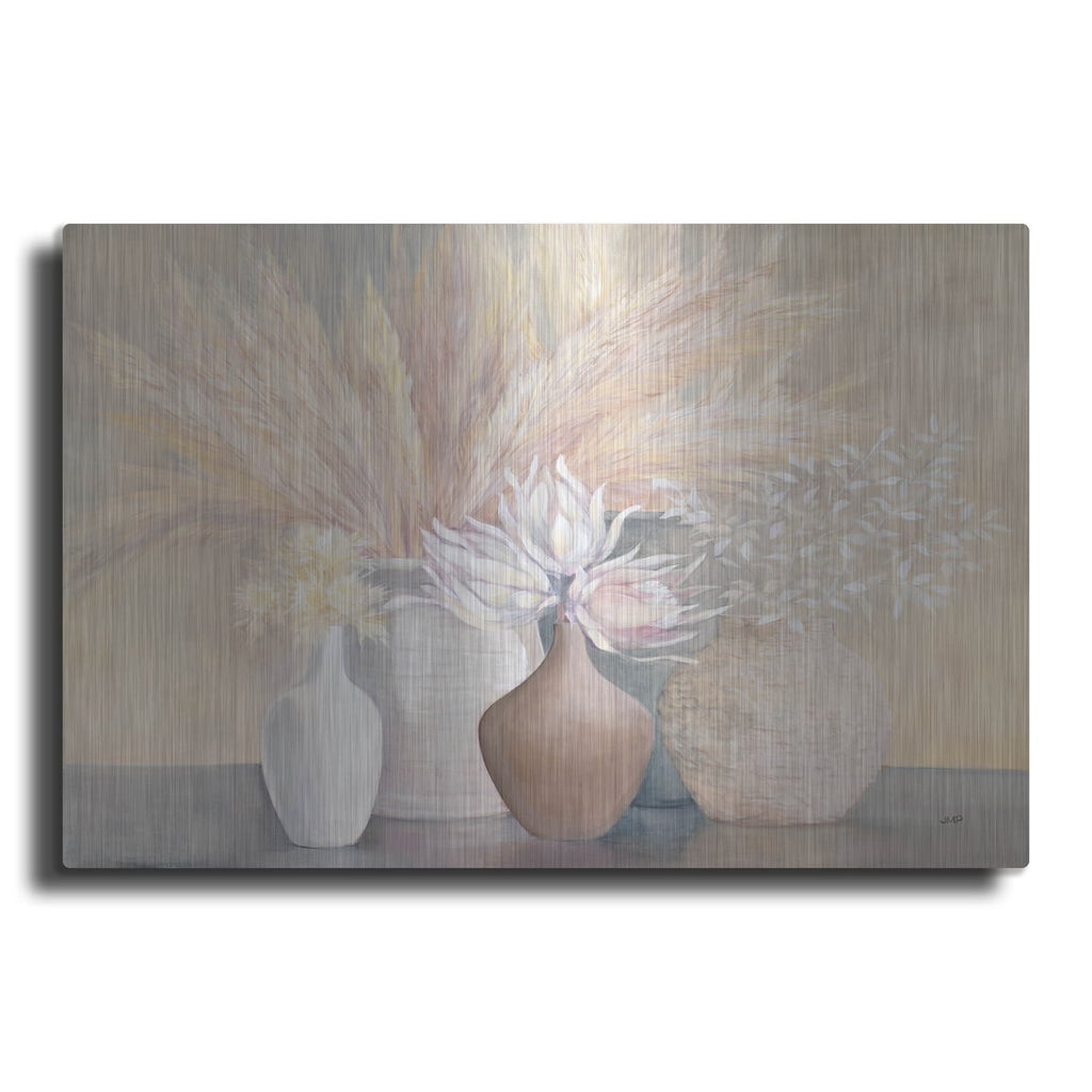 'Gentle Still Life' by Julia Purinton – Metal Wall Art