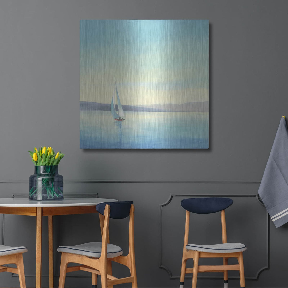 'Heading Home' by Julia Purinton – Metal Wall Art, 36x36 room view