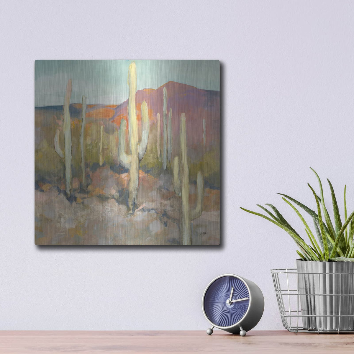 'High Desert 1' by Julia Purinton – Metal Wall Art, 12x12 room view