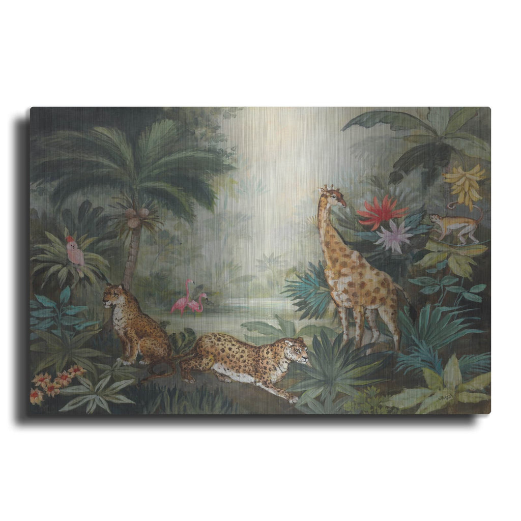 'Jungle Life' by Julia Purinton – Metal Wall Art