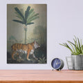 'King Of The Jungle 1' by Julia Purinton – Metal Wall Art, 12x16 room view